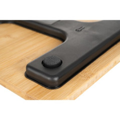 Badrumsvåg LCD-trä Ruhhy 22522