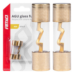 Säkringar glas agu 2 st. 40a amio-03485