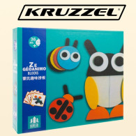 Träpussel - pussel Kruzzel 22426