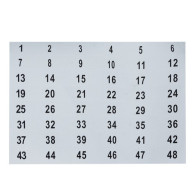 Kassaskåp/ nyckelskåp - 48 st. Malatec 22628