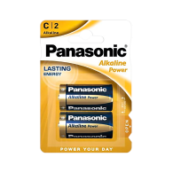 Alkaliskt batteri Panasonic BRONZE LR14 2 st/fp