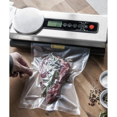 Svetsmaskin för folie med vikt och rulluppsättning RUHHY