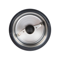 44-018- Kaffekvarn blow silver