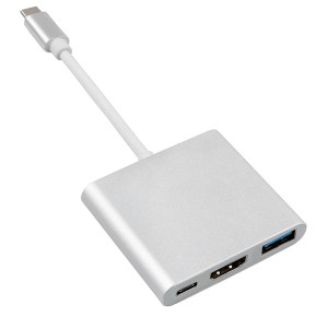 MCTV-840 52385 Adapter USB-C - HDMI / USB 3.0 / USB-C metallfodral 4K