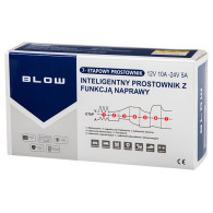 58-683- Automatisk batteriladdare 12v/10a-24v/5a blow