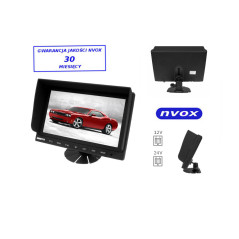 Bilskärmen eller fristående LCD-skärmen på 9 tum med stöd för upp till 2 kameror 4PIN 12V 24V... (NVOX H)