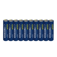 EZB113 Esperanza alkaliska batterier aaa 10-pack hängande förpackning