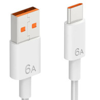 KK21K Kabel usb typ-c 1m biały