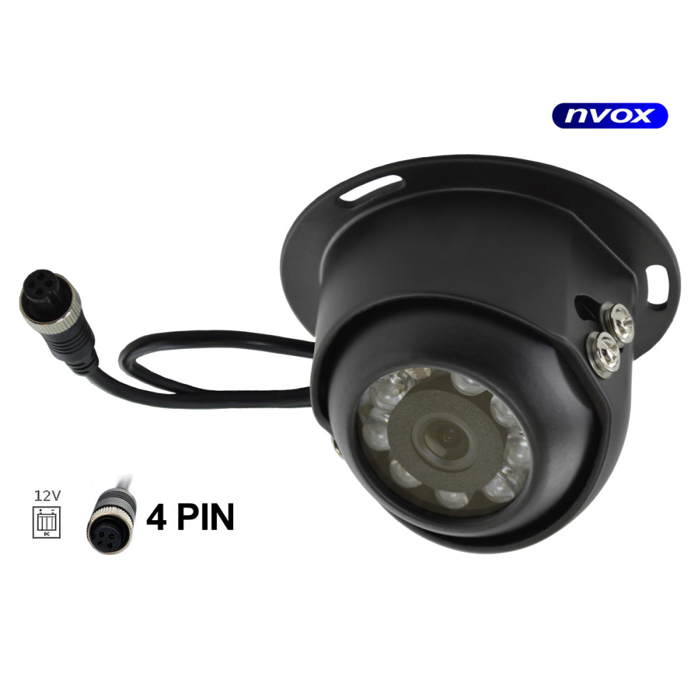NVOX GDB06R 4PIN Kamera för tunga lastbilar och minibussar CCD... (NVOX GDB06R 4PIN)