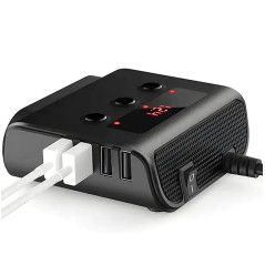 PLS42 Tändaruttag med 4 USB-portar