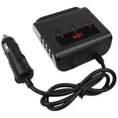 PLS42 Tändaruttag med 4 USB-portar