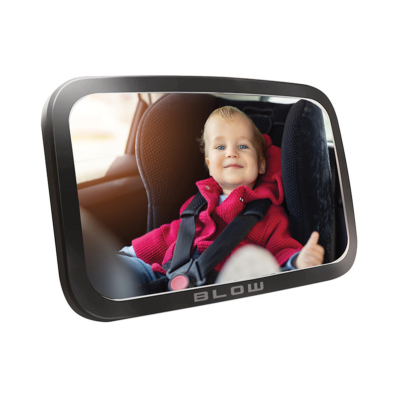 75-495- Barnsäkerhetsbakspegel för bil 29x19cm
