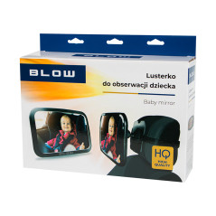 75-495- Barnsäkerhetsbakspegel för bil 29x19cm