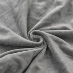 Stolsöverdrag - grå sammet Ruhhy 22979