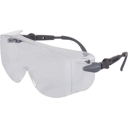 Skyddsglasögon utan justering, mekaniskt skydd, CE-märkta.