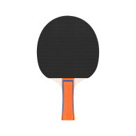 Pingisracket set med nät REBEL ACTIVE