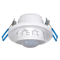 Rörelsedetektor PIR Maclean, infraröd, för infällning, räckvidd 6m, 800W/400W, MCE130