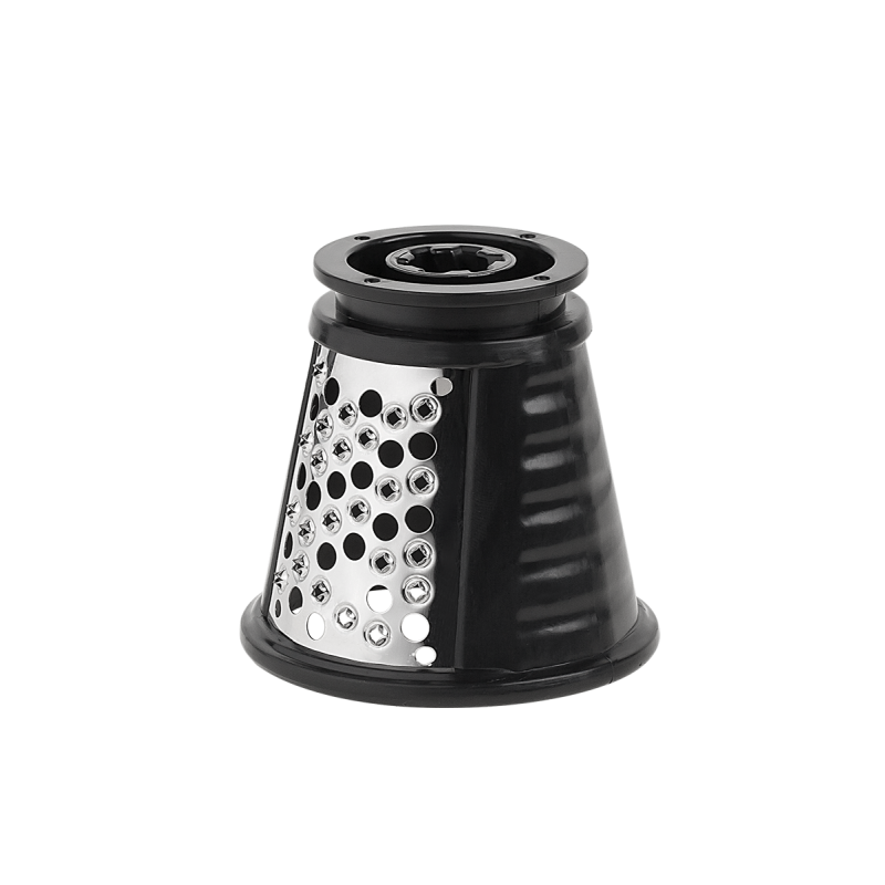 Skärblad med högre tänder för TEESA matberedare i svart färg.