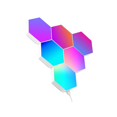 Hexagonala RGB-lampor Tracer Ambience - Smart Hexagon | HandlaSmidigt.se