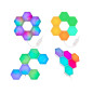 Hexagonala RGB-lampor Tracer Ambience - Smart Hexagon