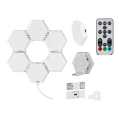 Hexagonala RGB-lampor Tracer Ambience - Smart Hexagon | HandlaSmidigt.se