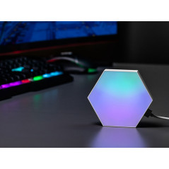 Hexagonala RGB-lampor Tracer Ambience - Smart Hexagon | HandlaSmidigt.se