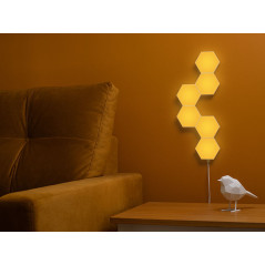 Hexagonala RGB-lampor Tracer Ambience - Smart Hexagon | HandlaSmidigt.se