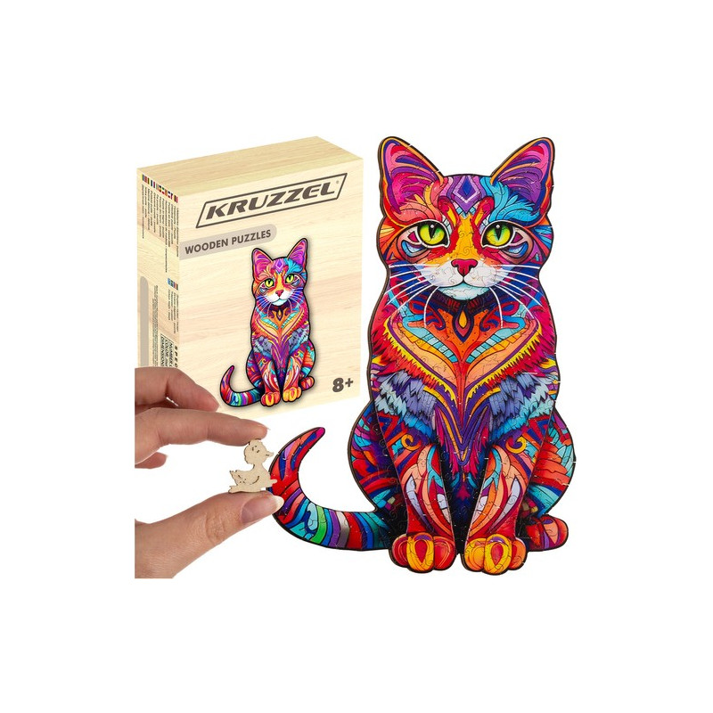 Träpussel - pussel Kruzzel 22878