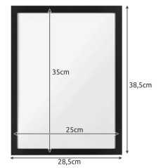 MAGNETRAM PERFEKT ANPASSAD FÖR DIAMANTMÅLNING I STORLEK 30 x 40 cm | HandlaSmidigt.se