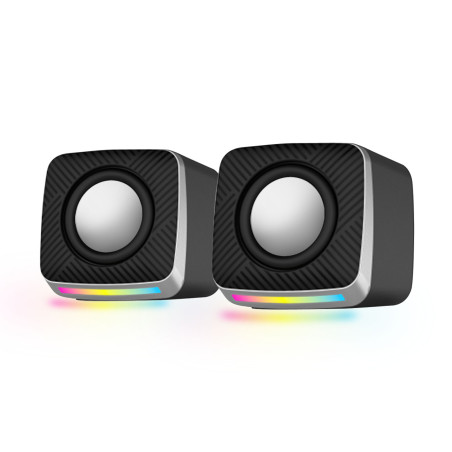 EGS108 Esperanza högtalare 2.0 usb led regnbåge ambient | HandlaSmidigt.se