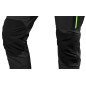 Spodnie robocze PREMIUM,4 way stretch, czarne, rozmiar L