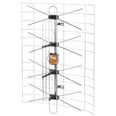 TV-antennnät komplett (strömförsörjning + förstärkare) + DIPOL 3DX