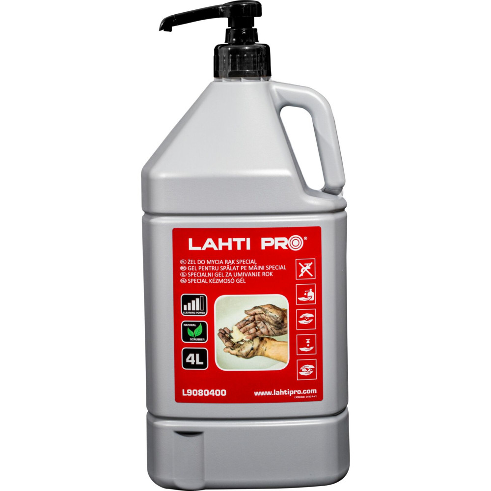 Handrengöringsgel special p401, 4 liter, Lahti Handrengöringsgel special p401, 4 liter, Lahti