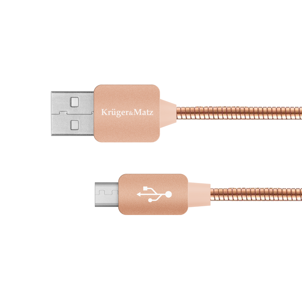 Kabel USB - micro USB 1m Kruger&Matz Kabel USB - micro USB 1m Kruger&Matz