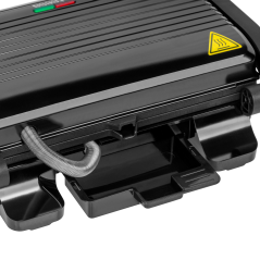 Panini grill TEESA, brödrost, smörgåsgrill, 1000W, 3 lägen