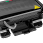 Panini grill TEESA, brödrost, smörgåsgrill, 1000W, 3 lägen
