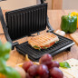 Panini grill TEESA, brödrost, smörgåsgrill, 1000W, 3 lägen
