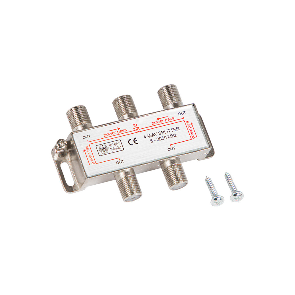 77-218- Förgrening f:gn-4gn bzt stor 5-2050mhz 77-218- Förgrening f:gn-4gn bzt stor 5-2050mhz