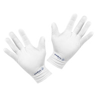 95-200- Vita handskar vita gloves l (par)