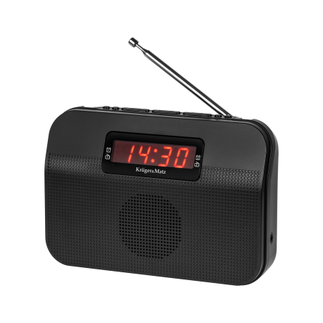 Bärbar analog radio Kruger&Matz modell KM0825