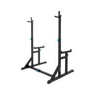 Ställ för skivstång med säkerhetsfunktion, justerbar REBEL ACTIVE.