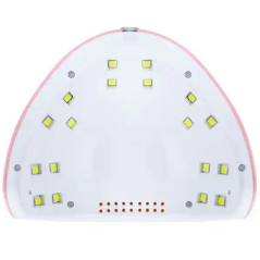 UV14 Lampa UV LED 18 LED rosa