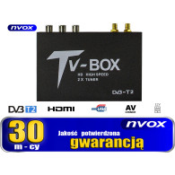 Bil-TV-tuner för digital-TV dvbt/t2 hevc/h.265 usb hdmi av