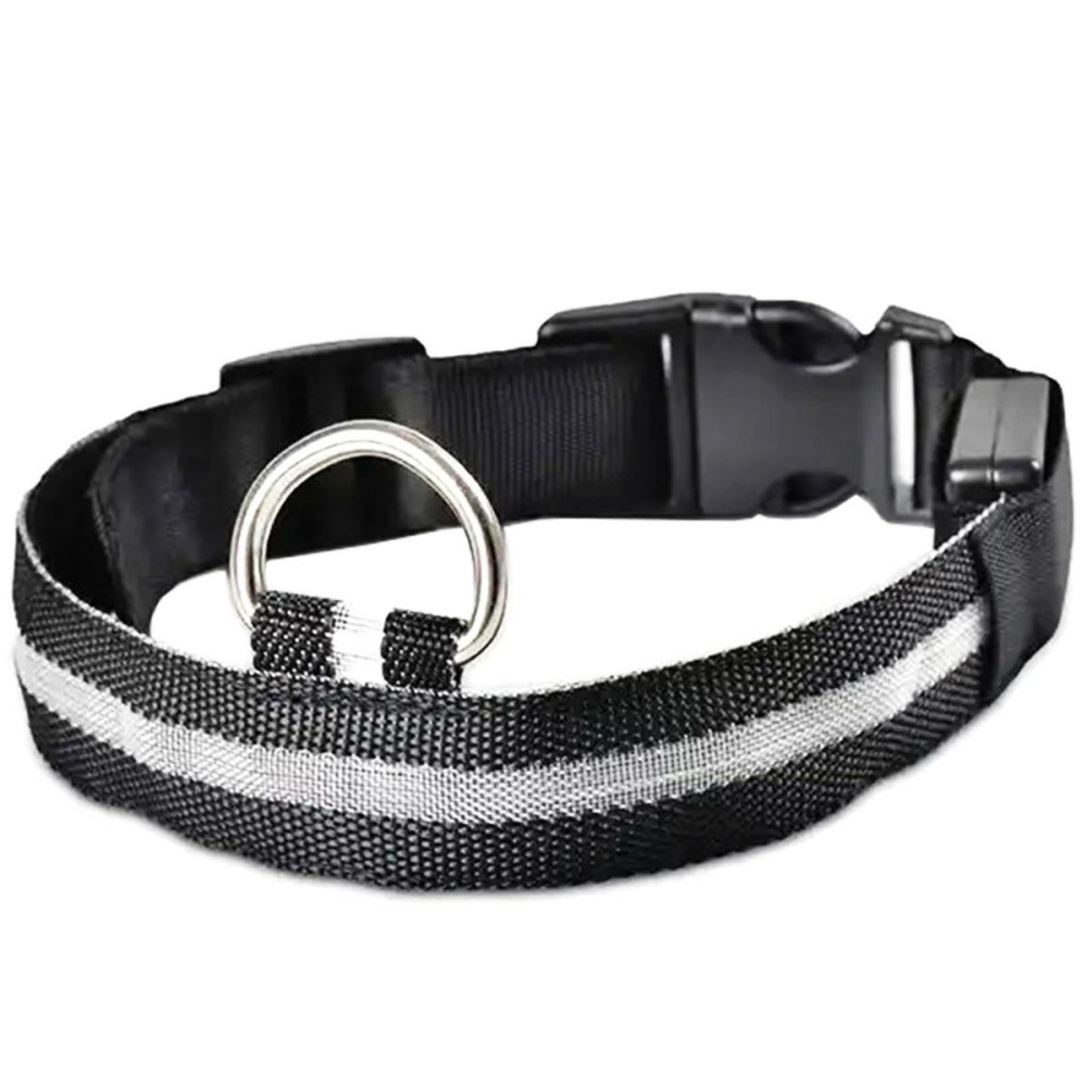 AG232D Lysande LED-halsband 32-37cm svart AG232D Lysande LED-halsband 32-37cm svart