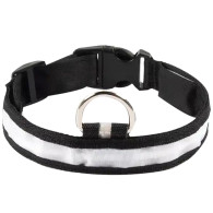 AG232D Lysande LED-halsband 32-37cm svart