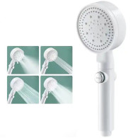 AG894C Duschset vit 3 delar.