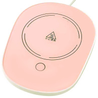 DA27B El. muggvärmare rosa + mugg