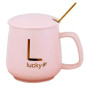 DA27B El. muggvärmare rosa + mugg