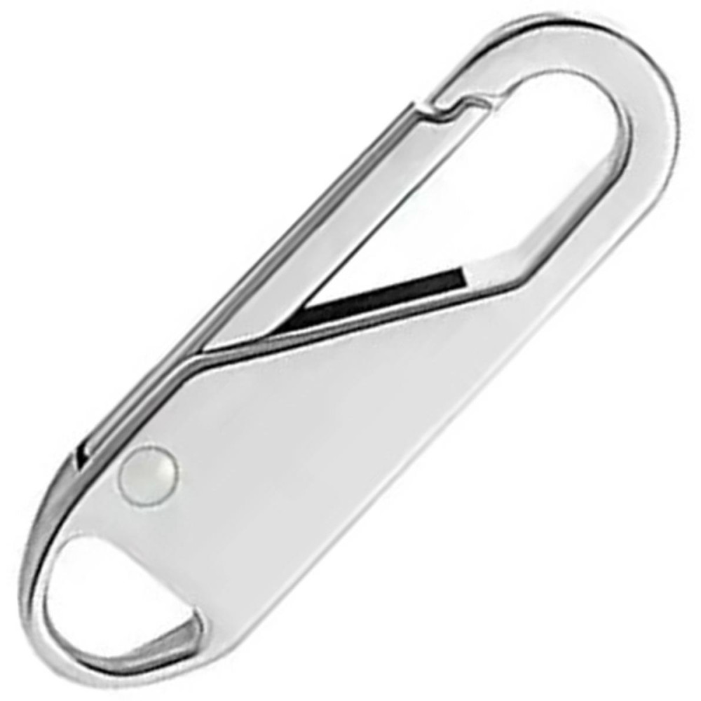 DA29A Uchwyt do suwaka zamka              błyskawicznego silver metal