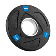 Belastning av järnolympiskt gummerat set 4x1.25kg, hål 51mm, REBEL ACTIVE.